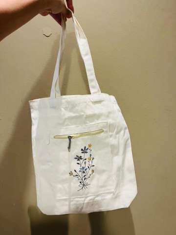 Tote de lienzo estampada 3