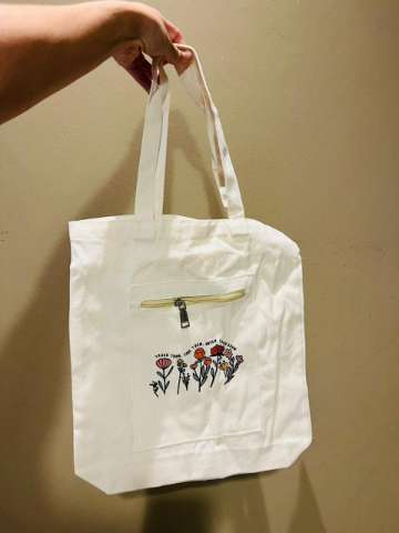Tote de lienzo estampada 2
