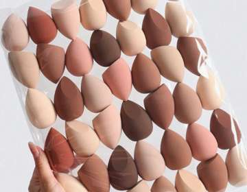 Esponjas de maquillaje (beauty blenders)