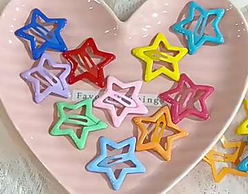 Trabas/broches forma de estrella