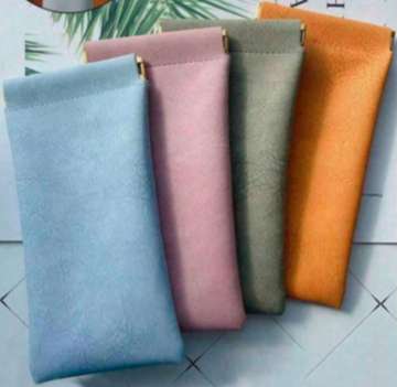Estuches blandos para lentes (4 colores)