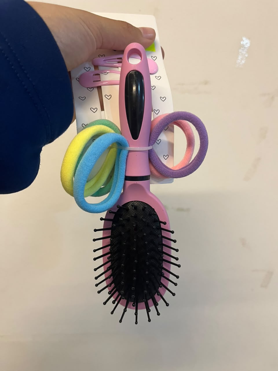 Cepillo + gomitas de pelo